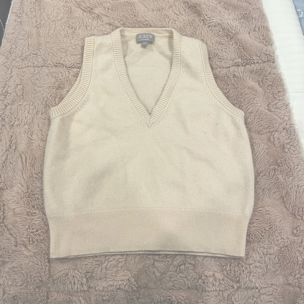 J. Crew Cashmere Sweater Vest